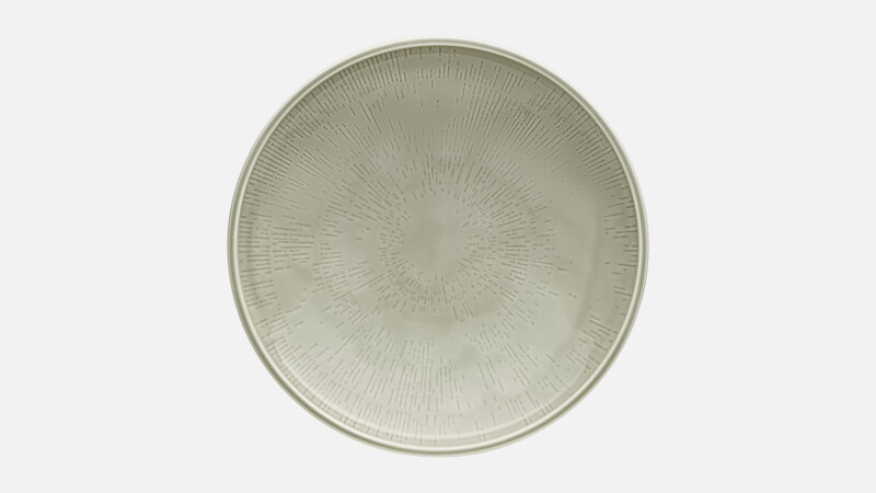 Assiette creuse ronde coupe structure 27,8 cm
