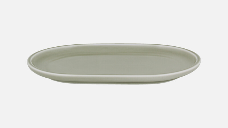 Platter oval coupe