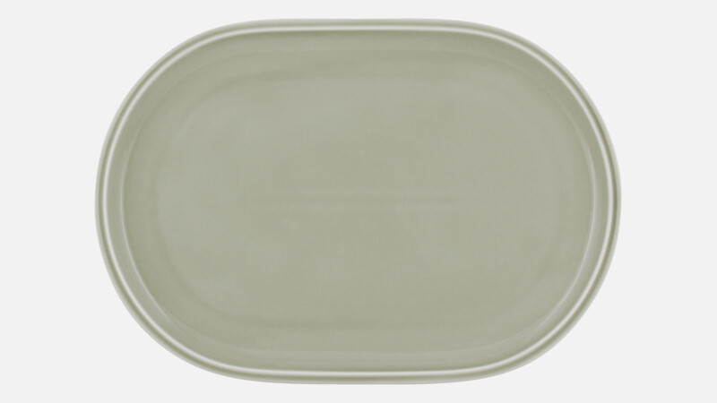 Platter oval coupe