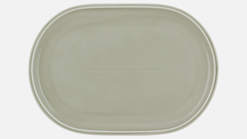 Platter oval coupe