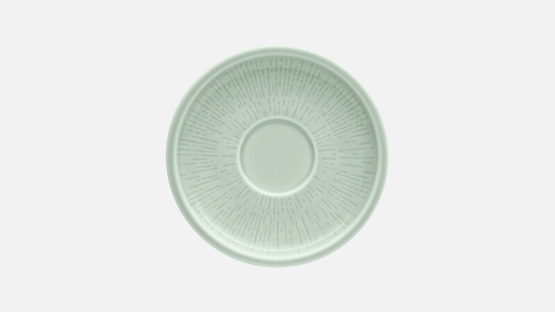 Soucoupe ronde structure 12,7 cm
