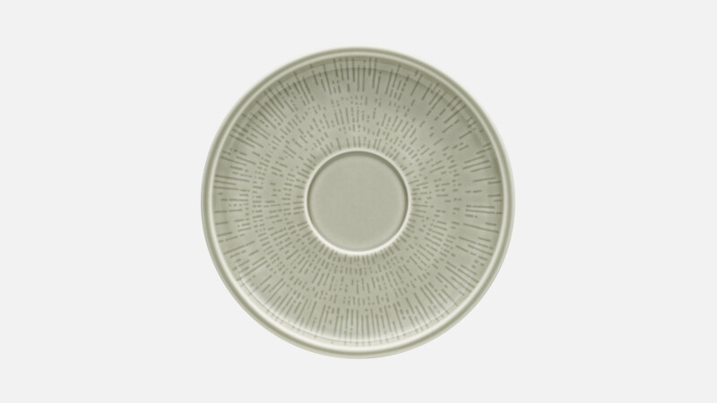 Combi saucer round structure 16.5 cm