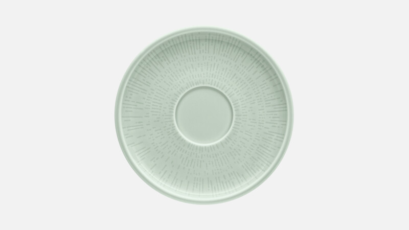 Kombinierte Untertasse rund Struktur 16,5 cm