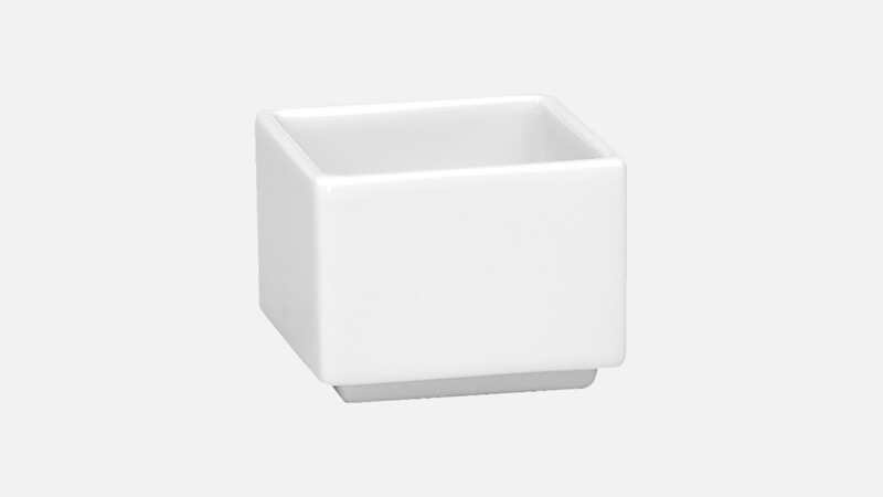 Kleine Schale quadratisch stapelbar