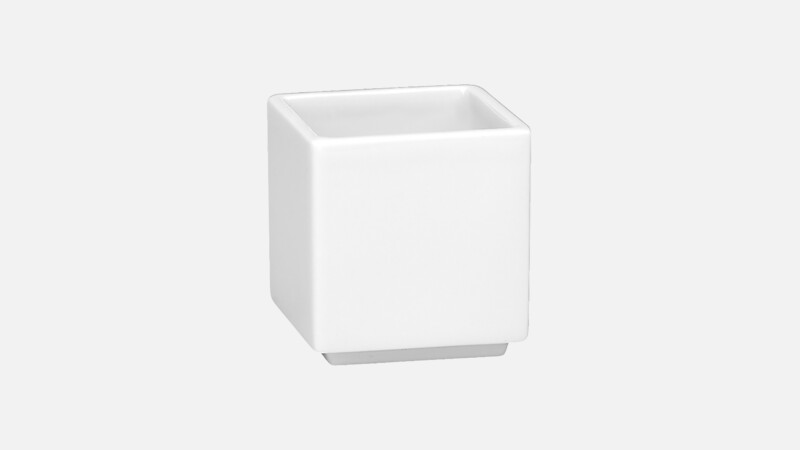 Small dish square stackable