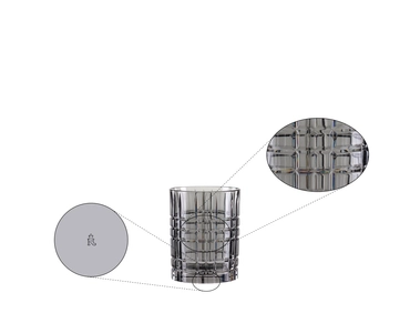 Highland Tumbler Square - smoke