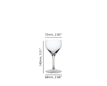 Perfect Serve Collection Nick & Nora Glass