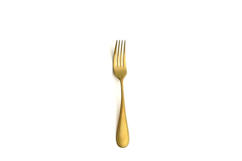 Contour Vintage Gold Dessert Fork