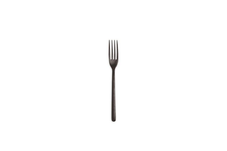 Canada Vintage Black Dessert Fork
