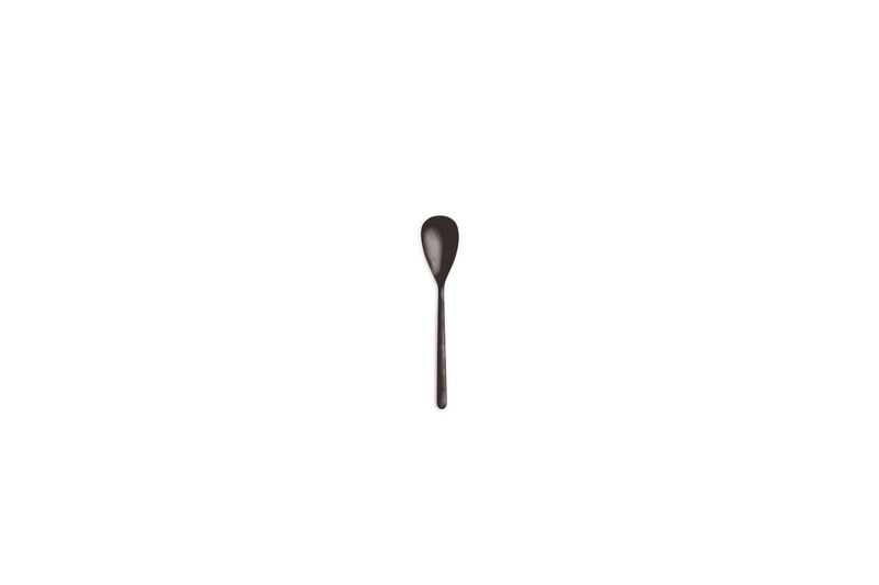Canada Vintage Black Moka Spoon