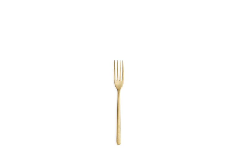 Canada Vintage Gold Dessert Fork