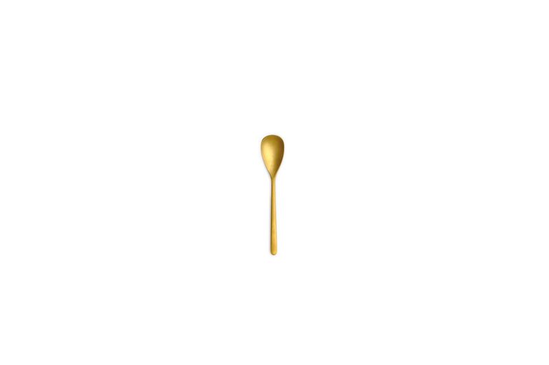 Canada Vintage Gold Moka Spoon