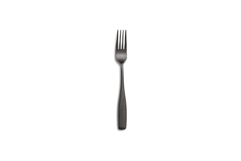 Fleur De Lys Vintage Black Dessert Fork