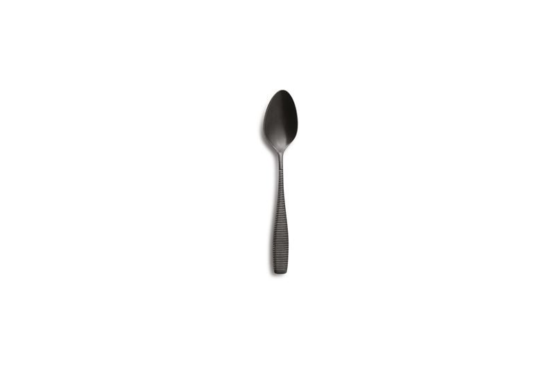 Fleur De Lys Vintage Black Coffee Spoon