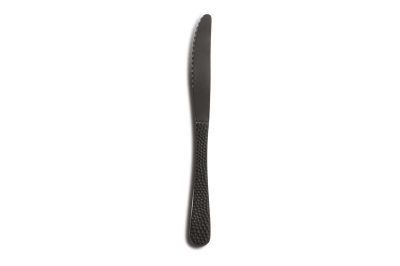 Luna Satin Black Table Knife