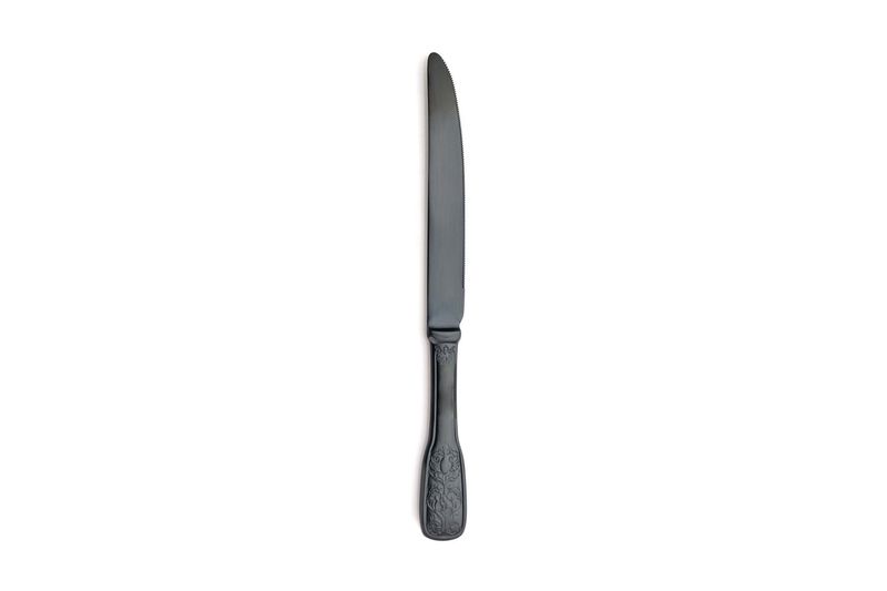 Versailles Satin Black Table Knife