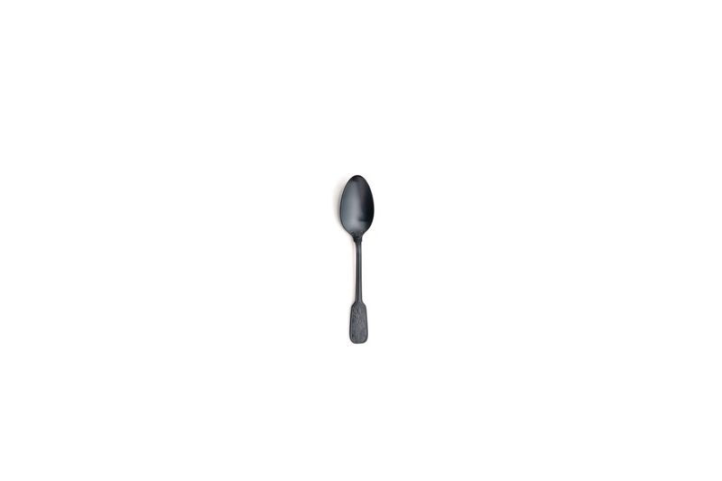 Versailles Satin Black Moka Spoon