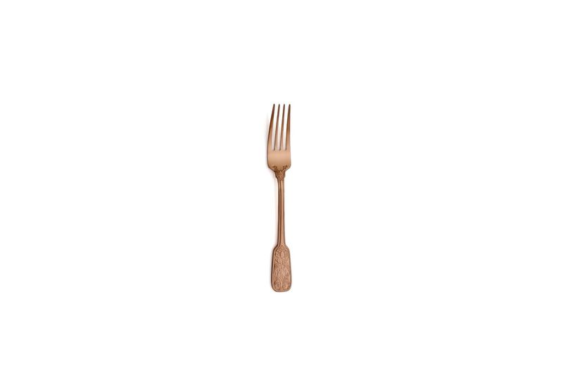 Versailles Satin Copper Cake Fork