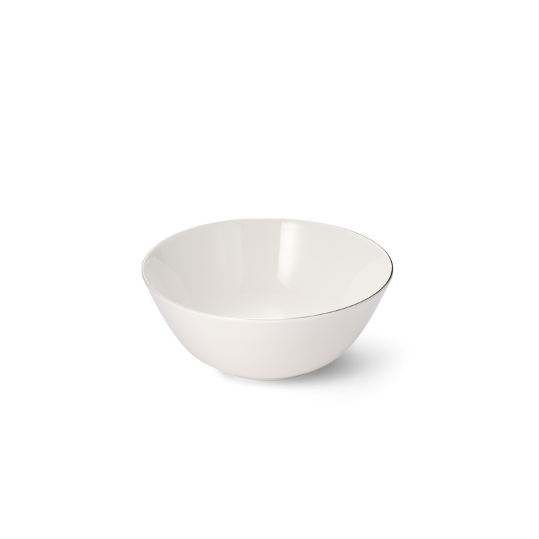 Bol avec bord en platine (21cm; 1,5l)