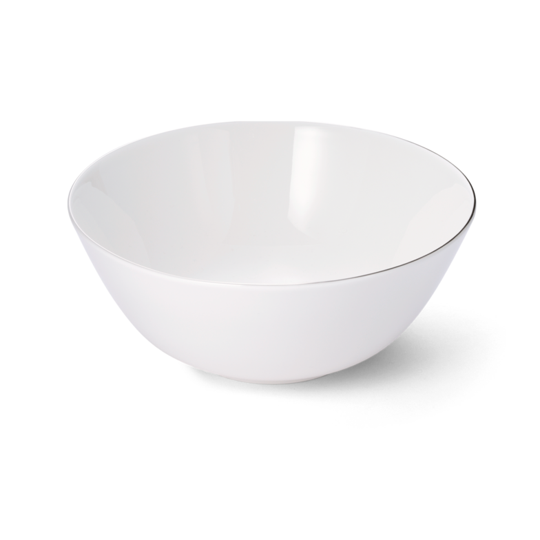 Bol avec bord en platine (28cm; 3,8l)