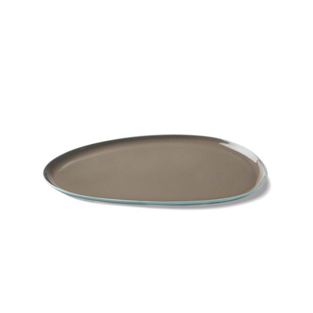 Stone Starter Bord Dubbele Kleur Aqua & Rots