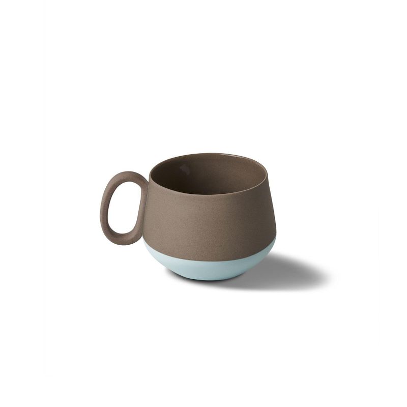 Tube Espressokopje Dubbele Kleur Ivoor & Zwart