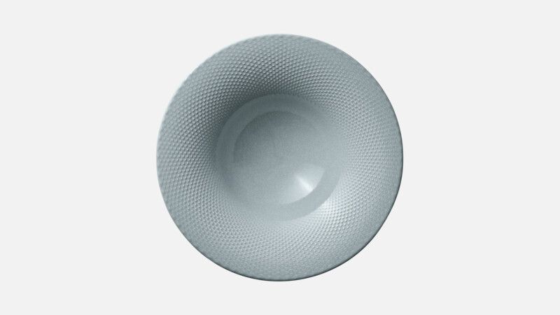 Plate deep round coupe embossed 27 cm