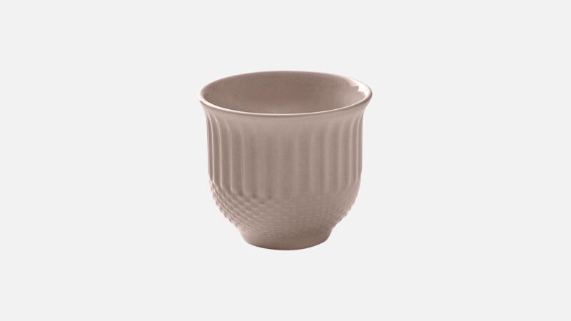 Cup embossed 6 cm