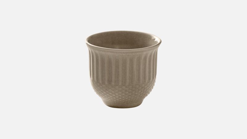 Cup embossed 6 cm