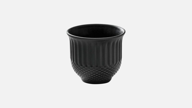 Cup embossed 6 cm