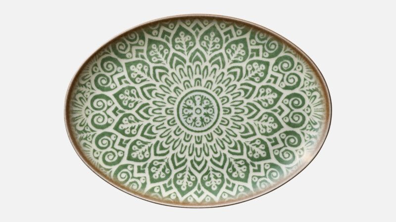 Ovale schaal coupe