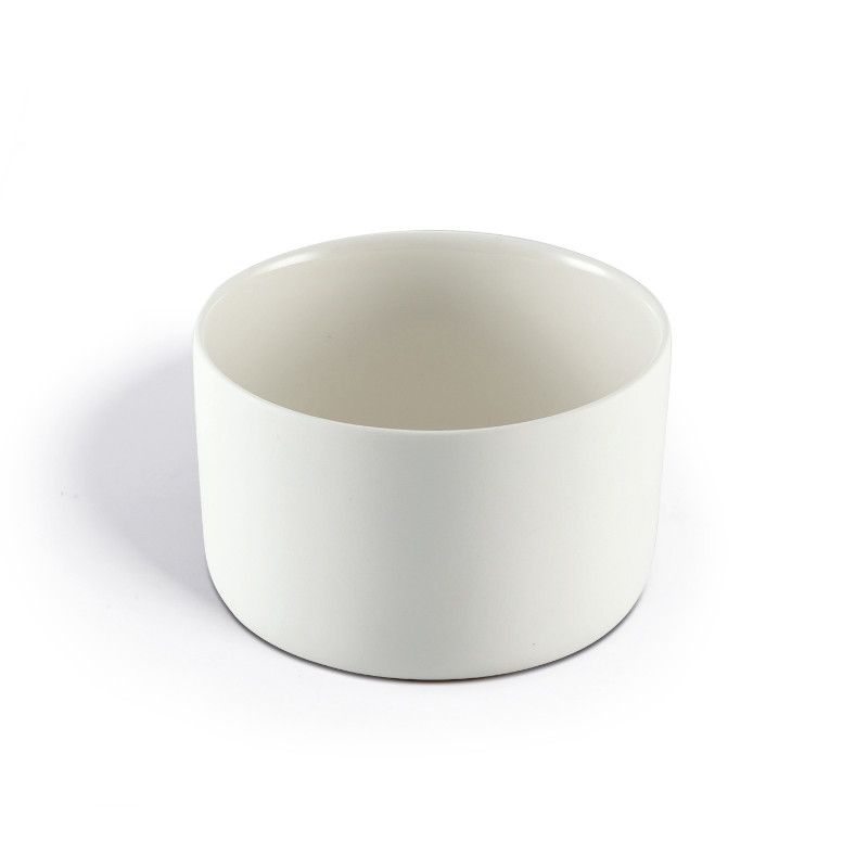 Bol à Apéritif Blanc Brillant et Mat Aphros Ø cm 9 h cm 5,5