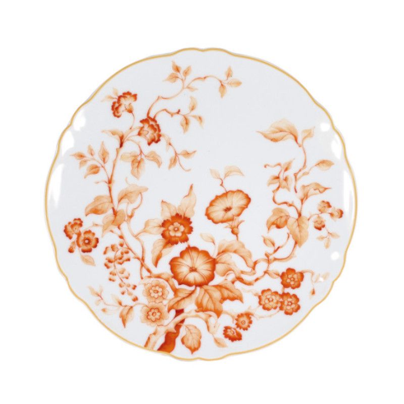 Assiette à Dessert Florentius Blanc et Orange Ø cm 20,5