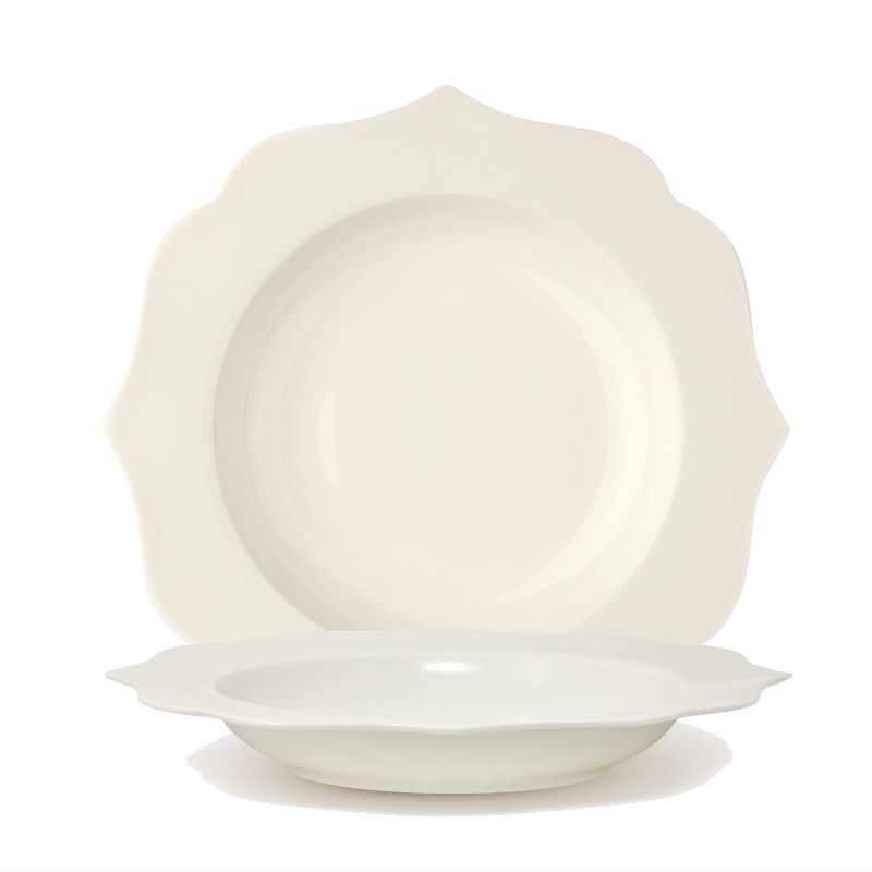 Ionica Ivory Deep Plate Ø cm 22