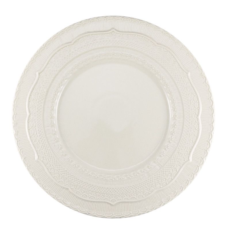 Assiette de Charge Skalistos Ivoire