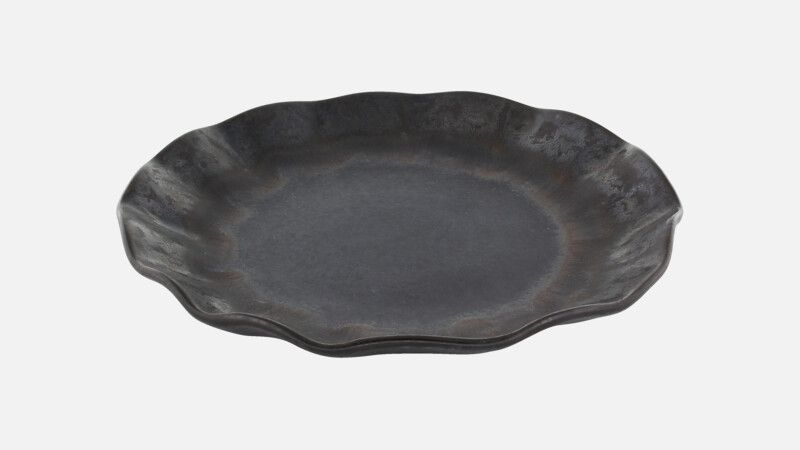 Teller flach rund 22 cm