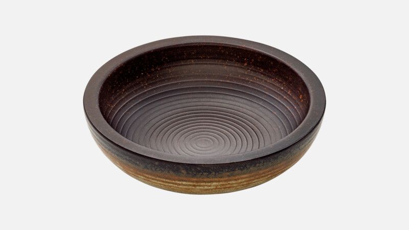 Runde Schale mit Prägung 20,2 cm