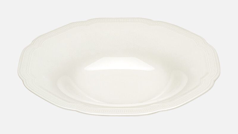 Tiefer runder Coupeteller mit Relief 27,5 cm