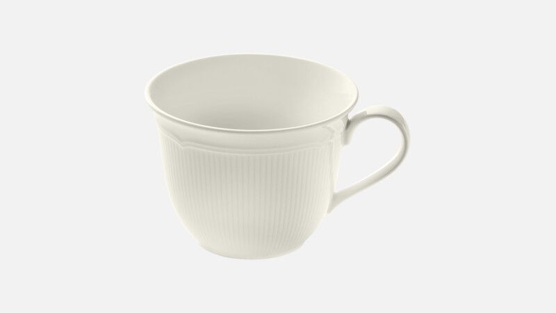 Tasse mit Prägung 9,6 cm