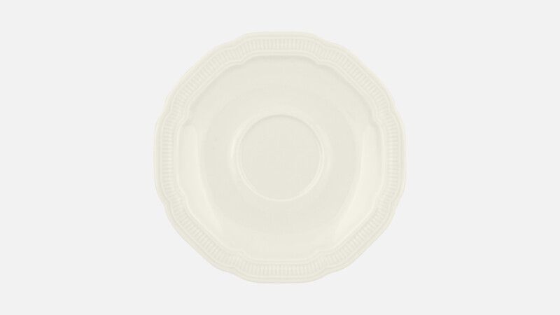 Kombinationsuntertasse rund geprägt 16 cm