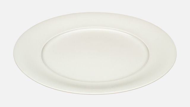 Plat rond bord met rand 28,1 cm