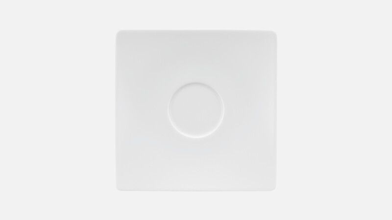 Kombinationsuntertasse quadratisch 22,2 cm