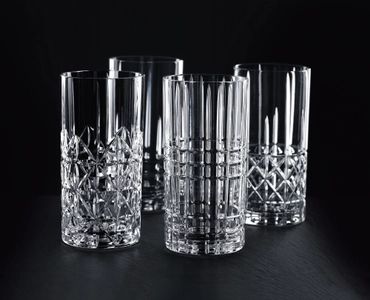 Longdrinkglas Highland Vierkant