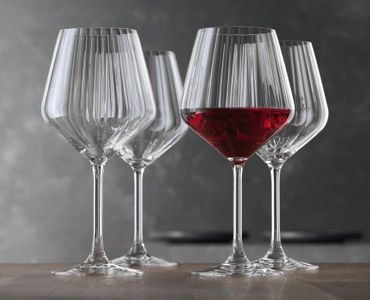 Bourgogneglas voor levensstijl